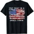 thumbnail image 1 of Try That In A Small Country Western Town,Country Music Lover T-Shirt Black 2X-Large, 1 of 4