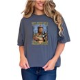 thumbnail image 1 of Try That In a Town T-Shirt, Country Music Graphic Tee, Western Vintage Style Shirt, Southern Inspired Apparel, Denim Comfort Colors T-Shirt, Small, 1 of 1