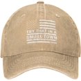 Try That in Small Towns hat Women Baseball caps Graphic hat
