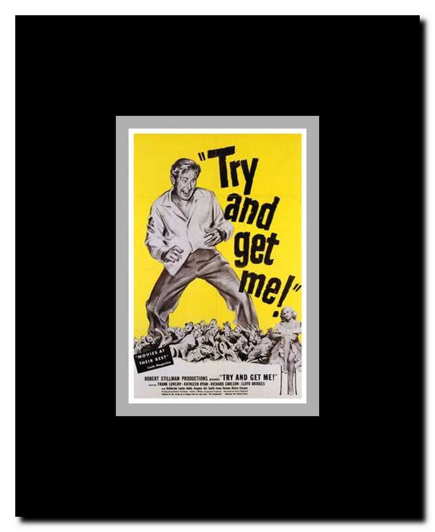 Try and Get Me! Framed Movie Poster
