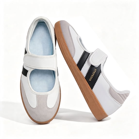 Tryards Womens Fashion Sneakers Retro Casual Tennis Slip on Flat Loafers Skate Walking Shoes