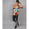 thumbnail image 1 of Trybuy Premium Printed Multi Colored Cotton Dress Shirt For Men, 1 of 8