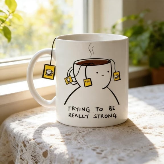 Trying To Berealltrong Mug, Funny Quote Coffee Mug, Meme Coffee Cup, Motivational Mug, Coffee Lover Gift, Office Mug, Daily inder Mug.