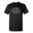 thumbnail image 1 of Trying To Understand Some People Is Like Trying To Smell Sarcastic Joke Graphic Tee Humor Novelty Gift Apparel Sarcasm Laughs Funny Mens T Shirt, 1 of 5