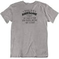 thumbnail image 1 of Trying to be Awesome Today Funny Cool T-Shirt Gifts for Co-Worker, Men & Women Light Grey, 1 of 7