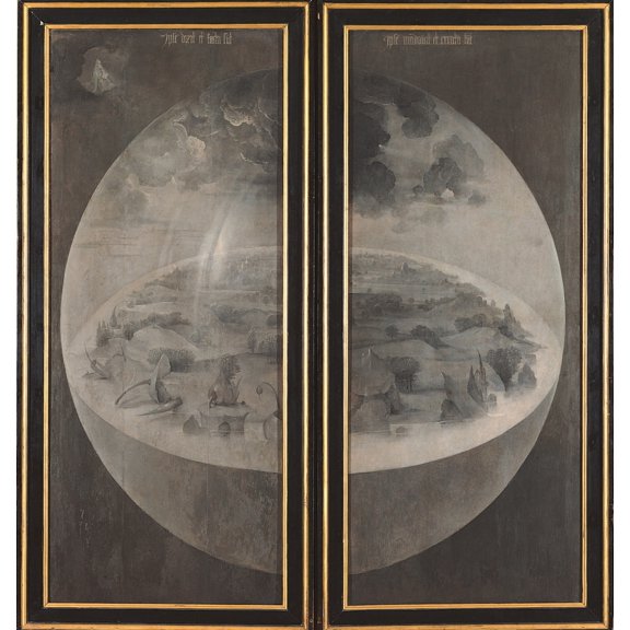 Tryptich Of The Garden Of Earthly Delights - The Creation Of The World Canvas Art - (18 x 24)