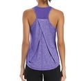 thumbnail image 1 of TRYSIL Womens Workout Tank Tops Racerback Mesh Sleeveless Athletic Yoga Running Gym Shirts, 1 of 7