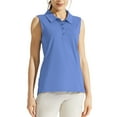 thumbnail image 1 of TRYSIL Women's Sleeveless Golf Polo Tennis Shirts Casual Collared Quick Dry Lightweight Top,Size(XS-2XL), 1 of 7