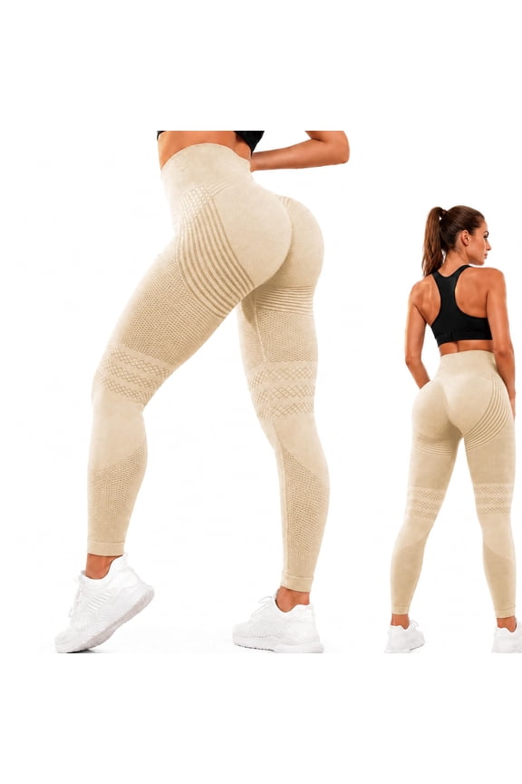 Trysoviren Women’s 3D Circulation Boost Leggings, High Waisted Hip Lifting Yoga Pants, Quick Dry Stretch Workout Tights