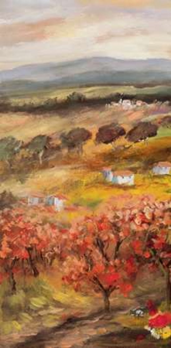Trytic I Canvas Art - Katharina Schottler (10 x 20)