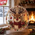 thumbnail image 1 of Tryvkinvive 7.87" Large DIY Pearl Bead Diamond Art Hanging Ornament Kit,Acrylic Christmas Window Hanging Mirror Gift for Home Wall Xmas Tree and Holiday Party Decoration, 1 of 7