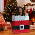 thumbnail image 1 of Tryvkinvive Christmas Gift Bags with Handles,Heavy Duty Non-Woven Waterproof Christmas Tote Bags Storage Bags for Holiday Xmas Party Favors Gifts Wrapping Shopping Supplies Decorations Containers, 1 of 6