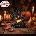 thumbnail image 1 of Tryvkinvive Light Up Spooky Tree Stump Decor,Halloween LED Haunted Tree Figurine,Mini Scary Tree Tabletop Ornament for Home Decor Supplies Indoor,Village Scene & Party Decor, 1 of 7