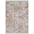 thumbnail image 1 of Trzebnica Brown Modern Polyester Area Rugs for Living Room Washable Rugs Boho Moroccan Area Rug Soft Geometric Bohemian Carpet Distressed Indoor Rug for Bedroom Dining Room Office Nonslip Rug, 1 of 9