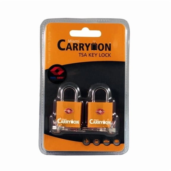 Tsar 2 Lock 4 Key Blister - Orange