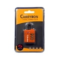 thumbnail image 1 of Tsar 3 Combination Lock - Orange, 1 of 1
