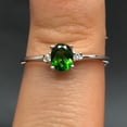 thumbnail image 1 of Tsavorite Gemstone Handmade 925 Sterling Silver Jewelry Ring Wedding Gift Ring Birthstone Gift Ring, 1 of 4