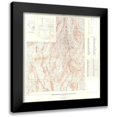thumbnail image 1 of Tschanz 20x21 Black Modern Framed Museum Art Print Titled - Lincoln County Minerals Nevada Mines - Tschanz, 1 of 5