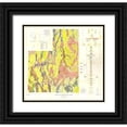 thumbnail image 1 of Tschanz 21x20 Black Ornate Wood Framed with Double Matting Museum Art Print Titled - Lincoln County Nevada Mines - Tschanz 1954, 1 of 4