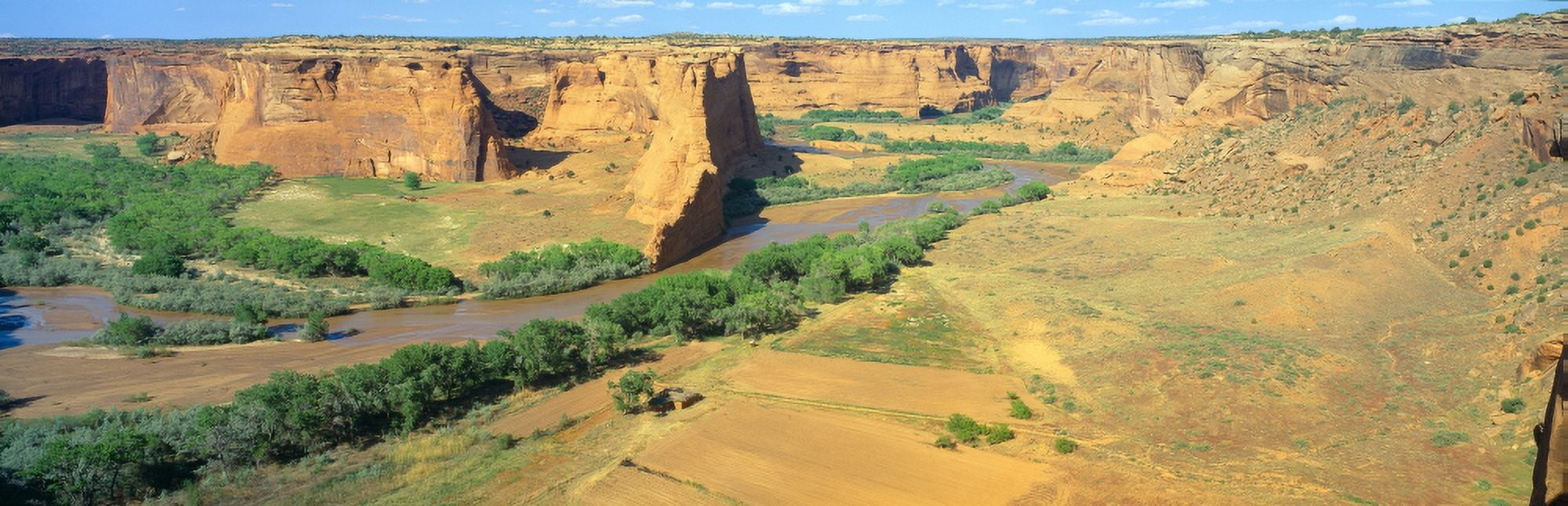 Tsegi Overlook Canyon de Chelly National Monument Arizona Canvas Art - Panoramic Images (27 x 9)