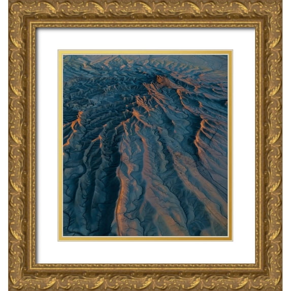 Tseng, Judy 12x13 Gold Ornate Wood Framed with Double Matting Museum Art Print Titled - Track Line