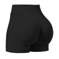 thumbnail image 1 of Tsesme Gym Shorts for Women Elastic Butt Lifting Seamless Biker Shorts High Waisted Workout Sport Short Pants, 1 of 4