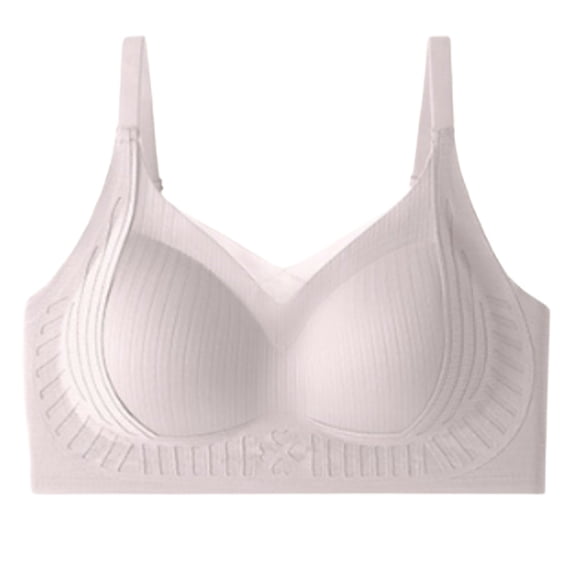Tsesme Seamless Bras for Women Push up Deep V-Neck Padded Everyday Bralettes Wireless Comfy Support Bra