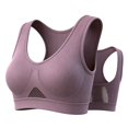 thumbnail image 1 of Tsesme Sports Bra for Women Plus Size Wireless Bras with Cool Lift-Up Mesh Breathable High Support Bralette, 1 of 3