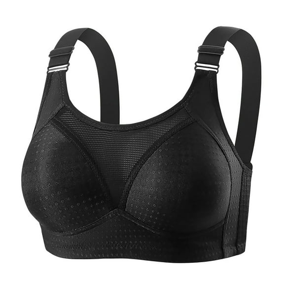 Tsesme Women’s Full Cup Bras Wireless Lifting Breathable Bra Support Push up Daily Comfy Bralette