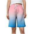 thumbnail image 1 of Tsesme Women’s Gradual Home Shorts with Elastic Waist Drawstring and Side Pockets Summer Casual Comfy Shorts, 1 of 6
