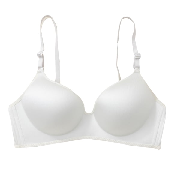 Tsesme Women's Push up Bra No Underwire Comfortable Everyday Bras Padded Plunge Back Closure Minimizer