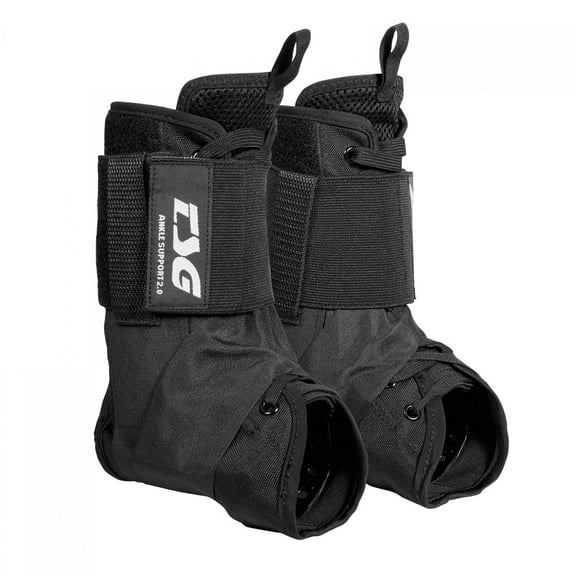 Tsg - Ankle Support 2.0 - Black - Sleek Snug Fitting Stabilizing Wraparound
