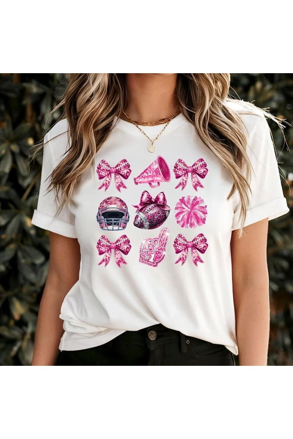 [Tshirt]Cheerleading Spirit Tee, Unisex Jersey Short Sleeve Tee, Cheer Team T-Shirt, Sports Fan Apparel, Game Day Shirt, Dance Squad Top