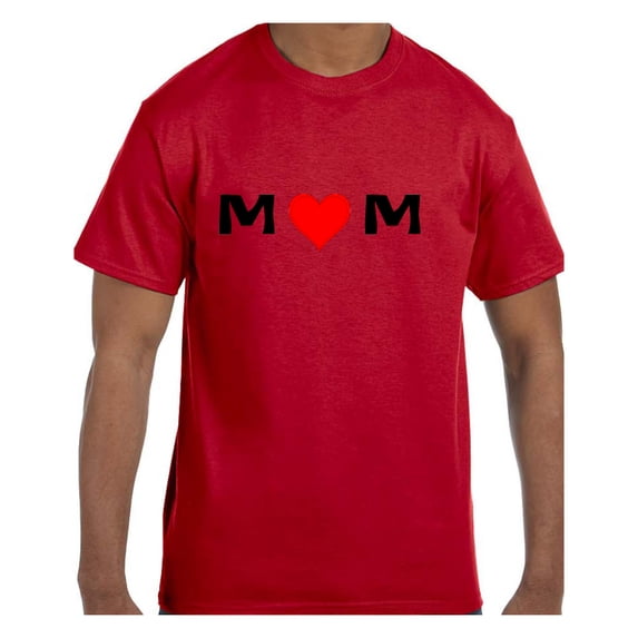 Tshirt Mother's Day MOM - Red Heart Love