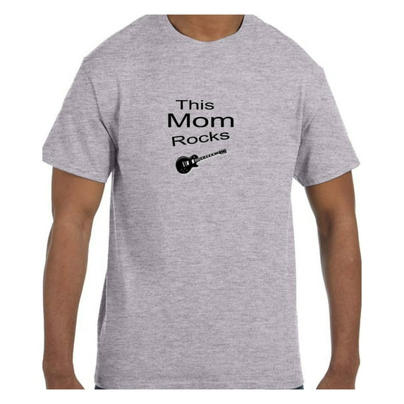 Tshirt Mother's Day This Mom Rocks Guitar