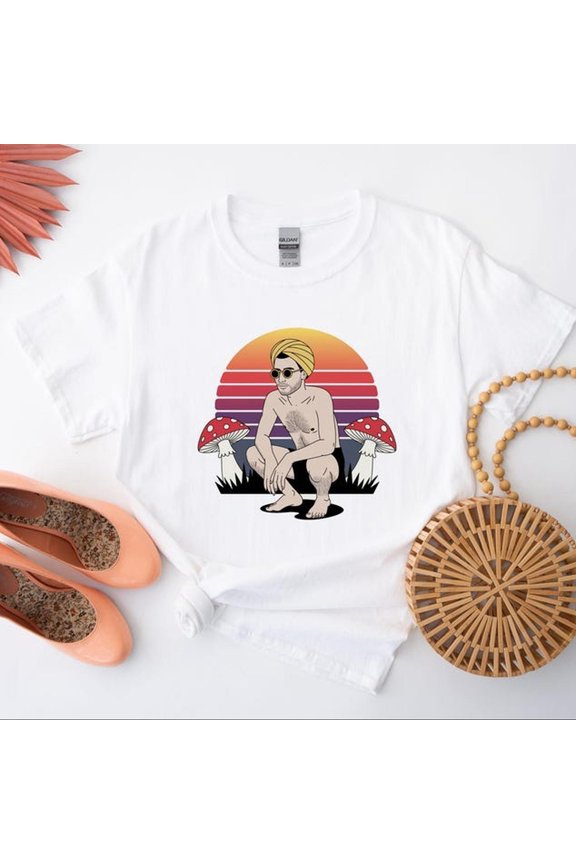 [Tshirt]Muom Sun For Him chedelic om T-Shirt For Festival Man Muom Shirt For Birthday