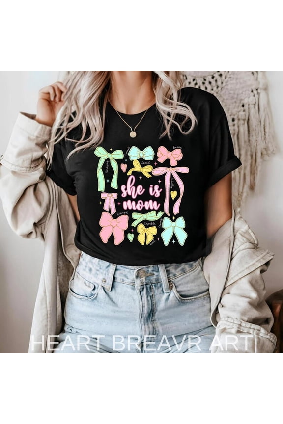 [Tshirt]She is Mom Shirt, Mom Christian Hoodie, Bible Verse Mom Gift, Religious Mom, Prayer Mom, Mom Birthday, Blessed Mom Sweatshirt