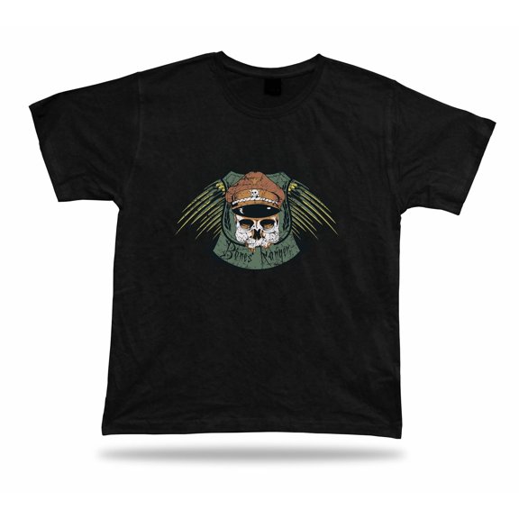 Tshirt Tee Shirt Birthday Gift Idea Bones Ranger Badge Skull Pilot War Soldier