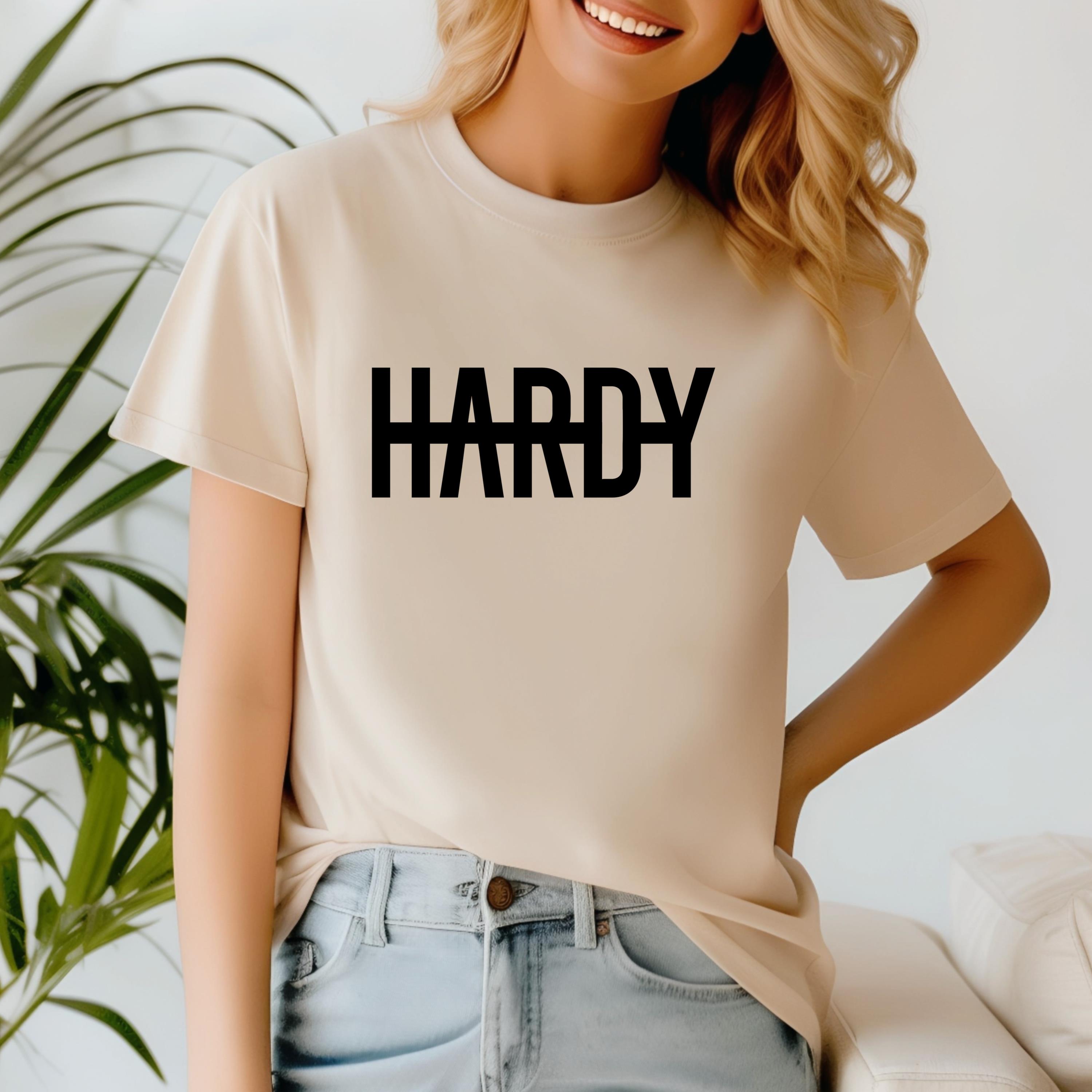 Tshirt perfect for everyday wear, sports, and more, HARDY 2024 Hardy