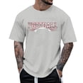 thumbnail image 1 of Tshirts For Men Football Printed Crew Neck Short Sleeved T Shirt Graphic Tees Comfort Dailywear Tee Shirt Tops, 1 of 3