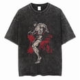 thumbnail image 1 of Tshirts Harajuku Vintage 100% Cotton 2024 New Washed T Shirt For Men Hip Hop Streetwear Oversize T-shirt, 1 of 1