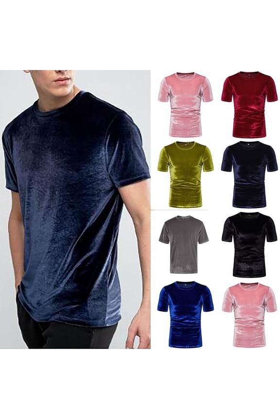 Tshirts Shirts for Men Pack Crewneck Classic Jersey Tee Vintage Undershirt Cotton Tops Summer Beach Athletic Short Sleeve (Grey,L)