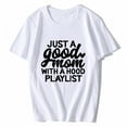 thumbnail image 1 of Tshirts for Women Cute Funny Graphic Text Tee Casual Summer Short Sleeve Top White 3X-Large, 1 of 4
