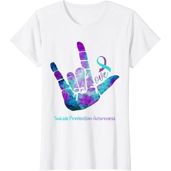 Tshirts for Women Love Suicide Prevention Awareness T-Shirt