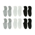 thumbnail image 1 of Tshsdpx 6 Pairs Men Women Bamboo Fiber Loafer Boat Socks Liner Low Cut No Show Socks, 1 of 3