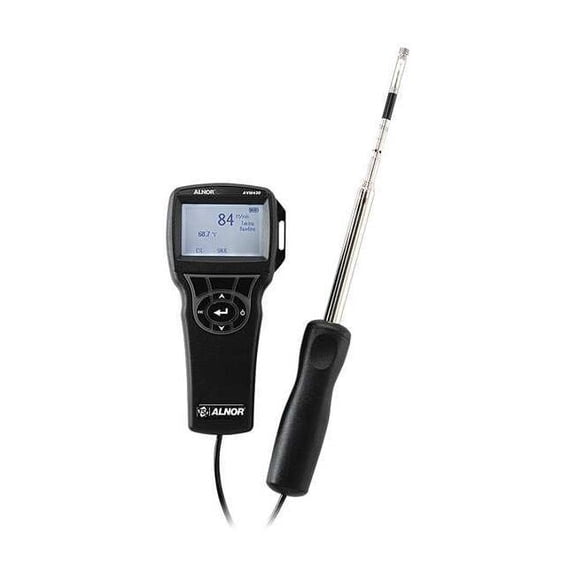 Tsi Alnor Anemometer,0 to 6000 fpm,NIST AVM430-A