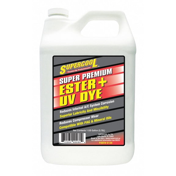 Supercool A/C Comp Ester Lube,1 Gal  E128