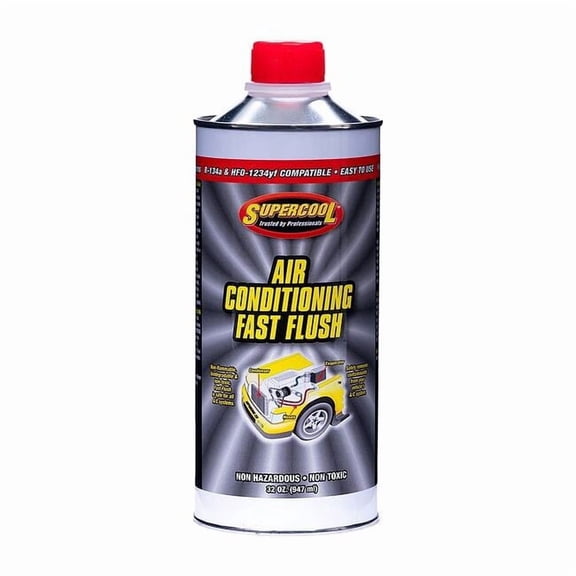 Supercool Air Conditioning Fast Flush, Can, 32oz. FFQ