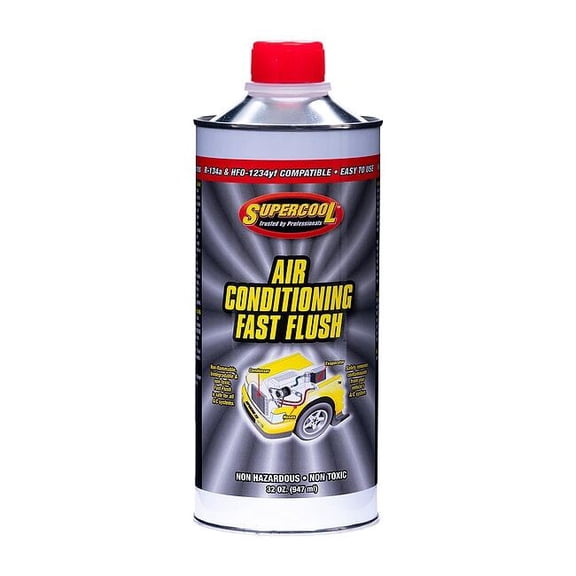 Supercool Air Conditioning Fast Flush, Can, 32oz. FFQ