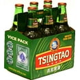 thumbnail image 1 of Tsingtao Chinese Lager, 6 pack, 12 fl oz, 1 of 9